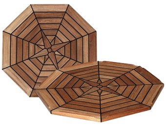 Eude Tafelblad Eight teakhout