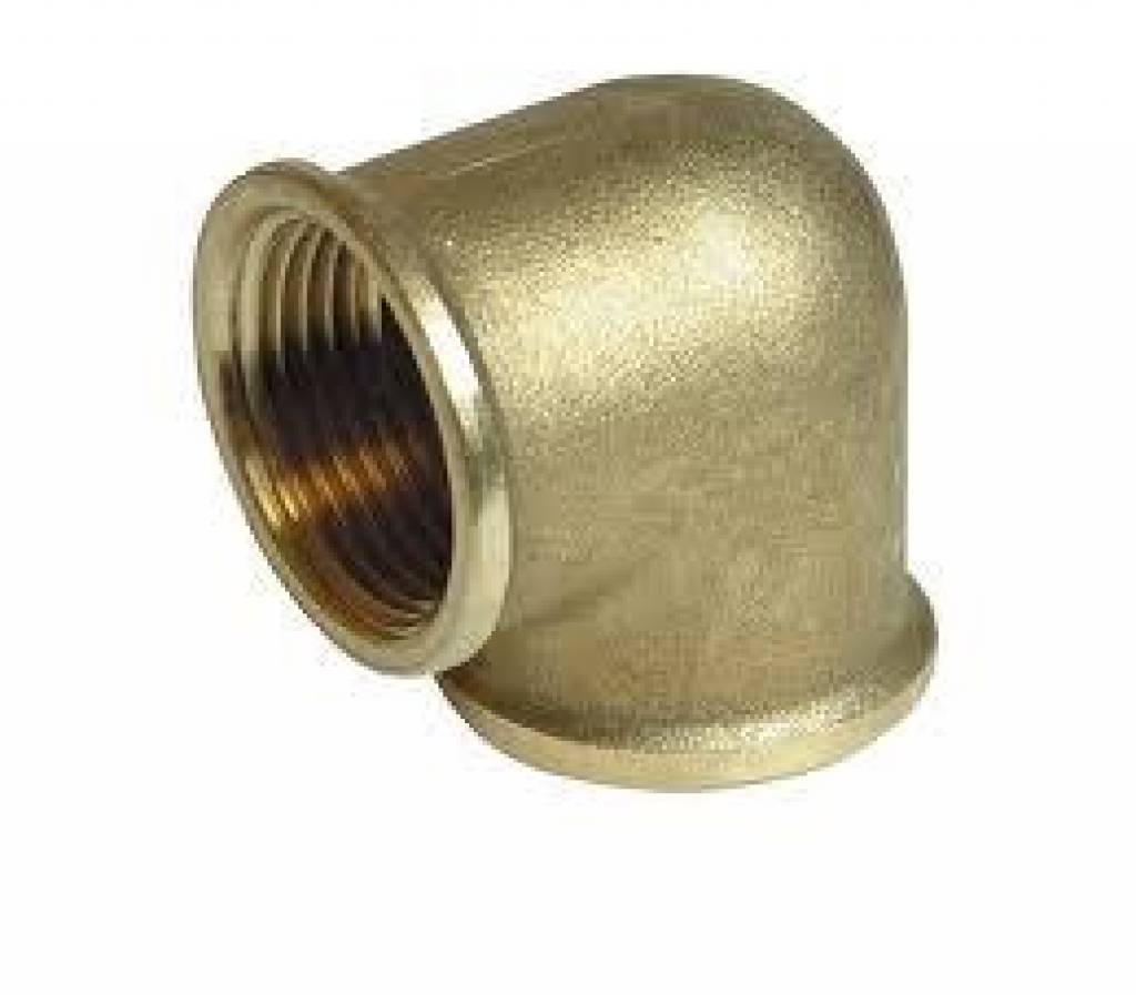 Messing bocht binnen/binnendraad