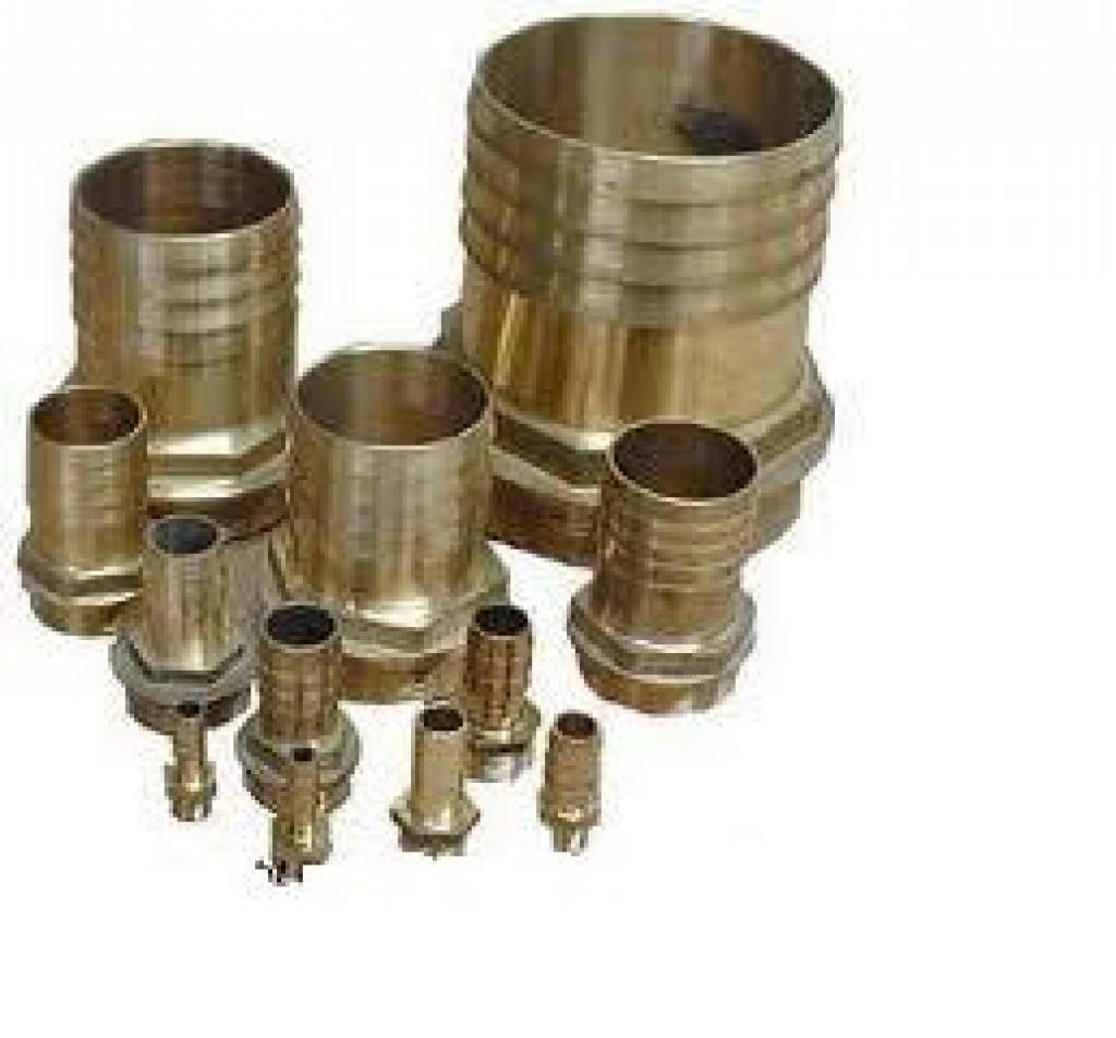 DG Rubber Holland Slangpilaar messing