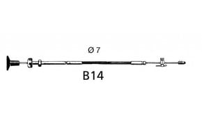 Ultraflex Stopkabel B14