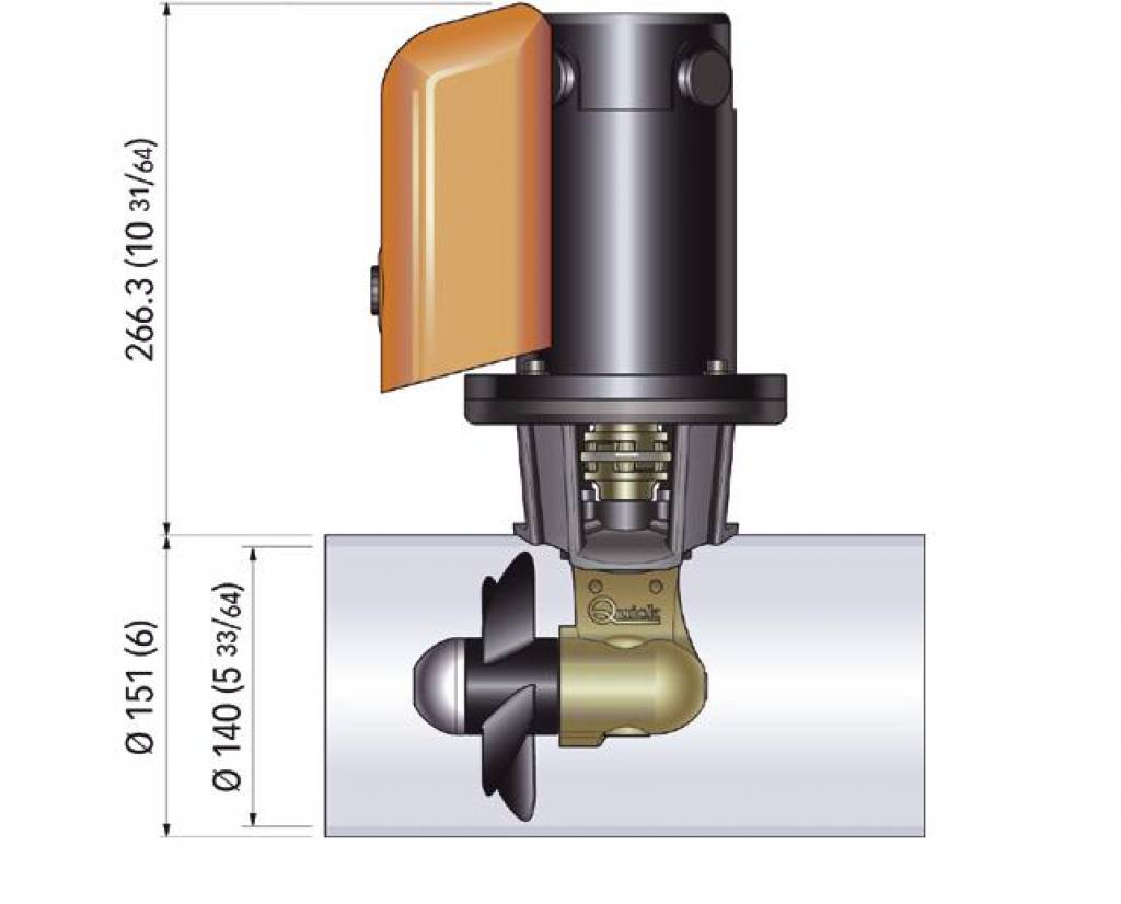 Quick BTQ 140 boegschroeven