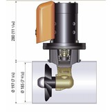 Quick BTQ 185 boegschroeven Dual