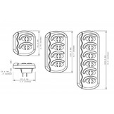 BEP Marine Contour waterdicht schakelpaneel