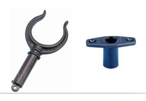 Whaly Set roeidollen en dolpotten kunststof, 45mm (Whaly 210 – 270)