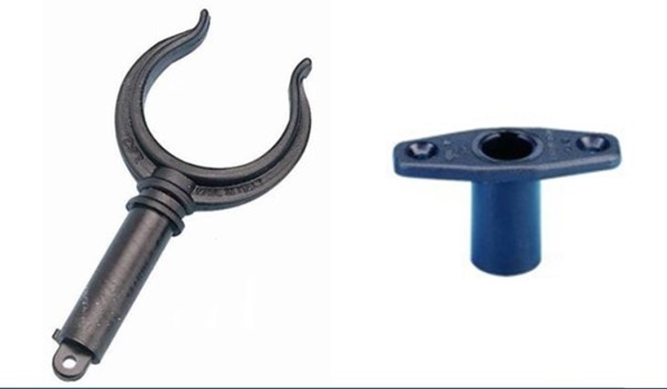 Whaly Set roeidollen en dolpotten kunststof, 45mm (Whaly 210 – 270)