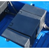 Whaly Bankbak met opbergruimte, kleur zwart Whaly  310-435