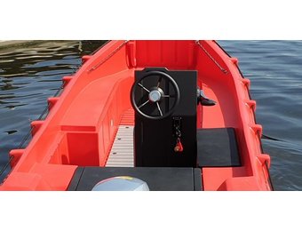 Whaly Stuurconsole zonder stuursysteem smal model, kleur zwart Whaly 455/500