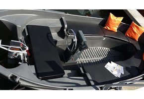 Whaly Kussen set skyleder zwart zonder bies (Whaly 450 classic)