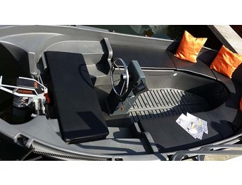 Whaly Kussen set skyleder zwart zonder bies (Whaly 450 classic)