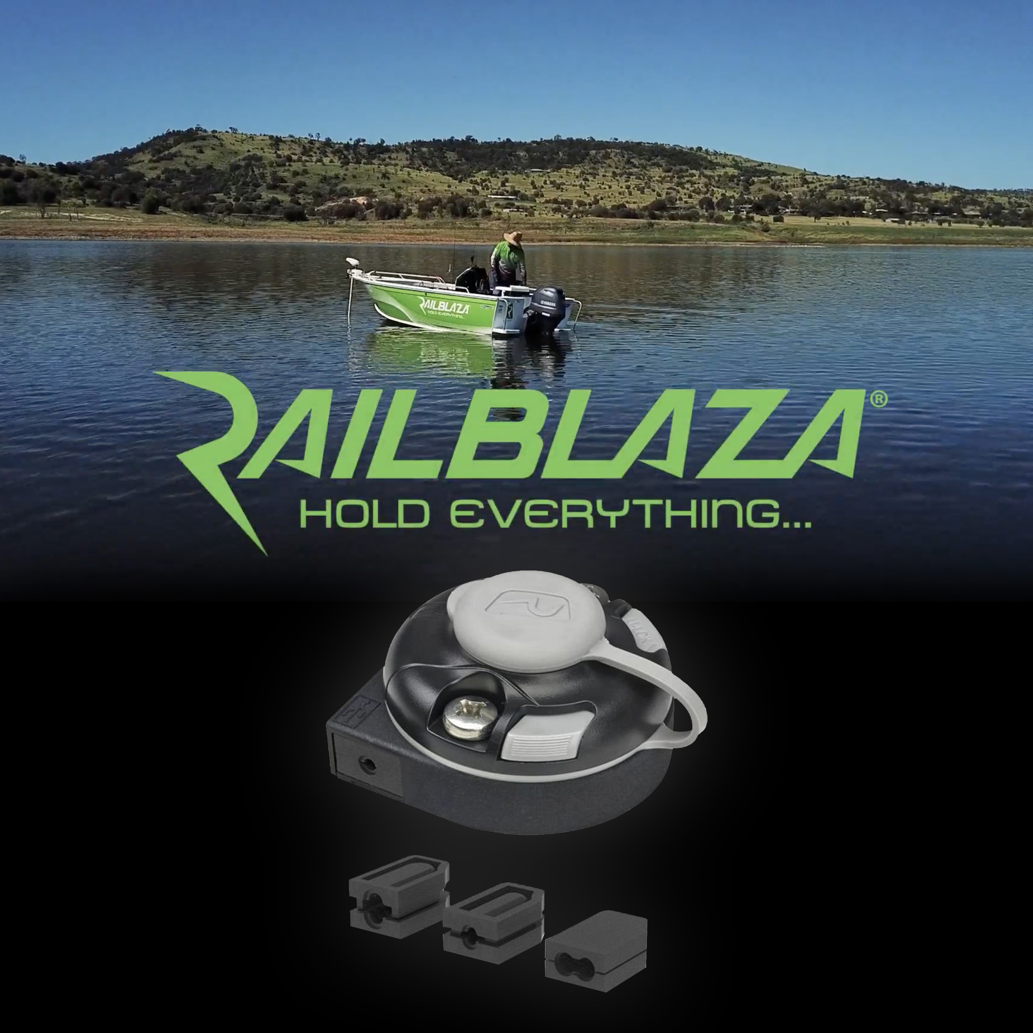 Railblaza E Series 12V 3A DC Aansluiting Starport, foto 2 van 4