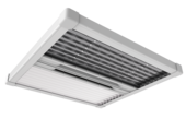 Geplisseerde zonwering met hor