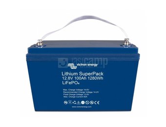 Victron Lithium Accu SuperPack 12,8V/100Ah (M8) hoge stroom