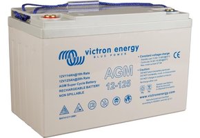 Victron AGM Super cycle 12V/125Ah (M8)