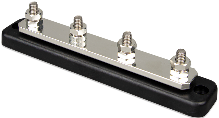 Victron DC Verdeelrail 250A 4x M8 met ABS kap