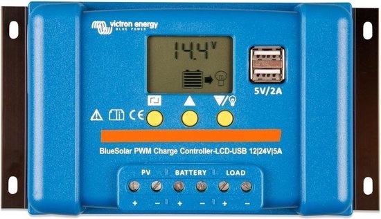 Victron BlueSolar PWM 12/24V-20A LCD&USB