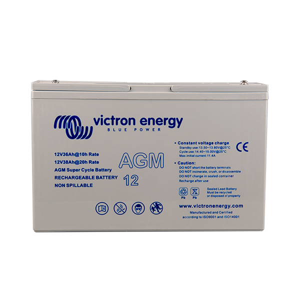 Victron AGM Super cycle 12V/15Ah (Faston)