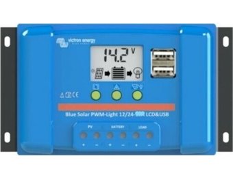 Victron BlueSolar PWM 12/24V-5A LCD&USB