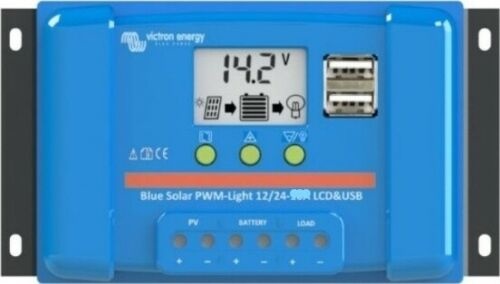 Victron BlueSolar PWM 12/24V-5A LCD&USB