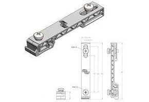Victron DIN35 railadapter small (2st)