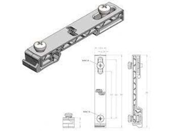 Victron DIN35 railadapter small (2st)