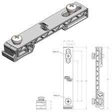 Victron DIN35 railadapter small (2st)