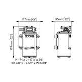 Marco UP6 olie afvoerpomp 75 L/H