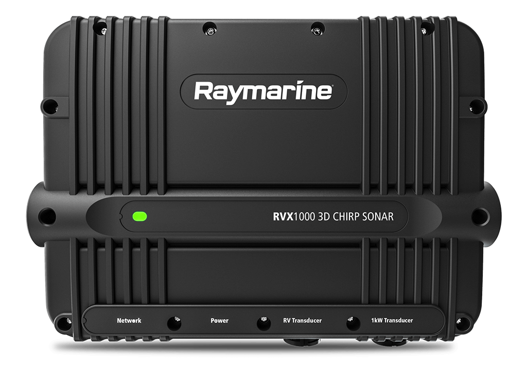 Raymarine RVX1000 RealVision Black Box 1kW Sonar, DownVision, SideVision en RealVision 3D Sonar