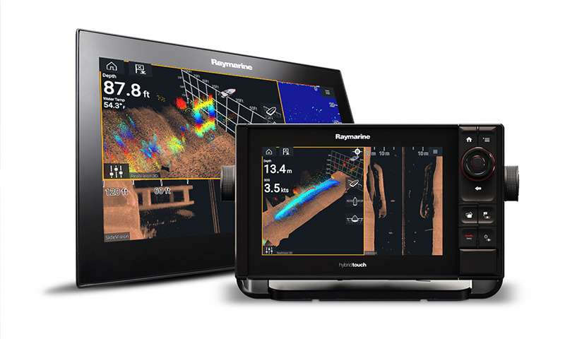 Raymarine RVX1000 RealVision Black Box 1kW Sonar, DownVision, SideVision en RealVision 3D Sonar