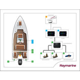 Raymarine RVX1000 RealVision Black Box 1kW Sonar, DownVision, SideVision en RealVision 3D Sonar