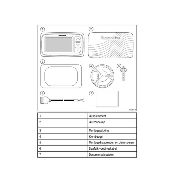 Raymarine i40 Dieptedisplay