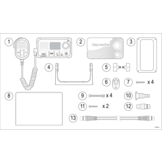 Raymarine Ray53 marifoon met geïntegreerde GPS ontvanger
