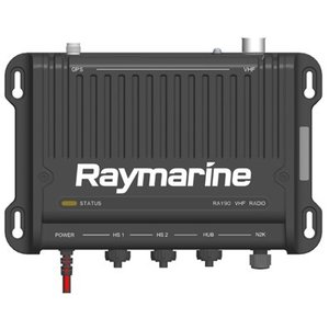 Raymarine Ray90 Black Box marifoon (incl bedrade handset, passieve speaker en 40cm kabel)