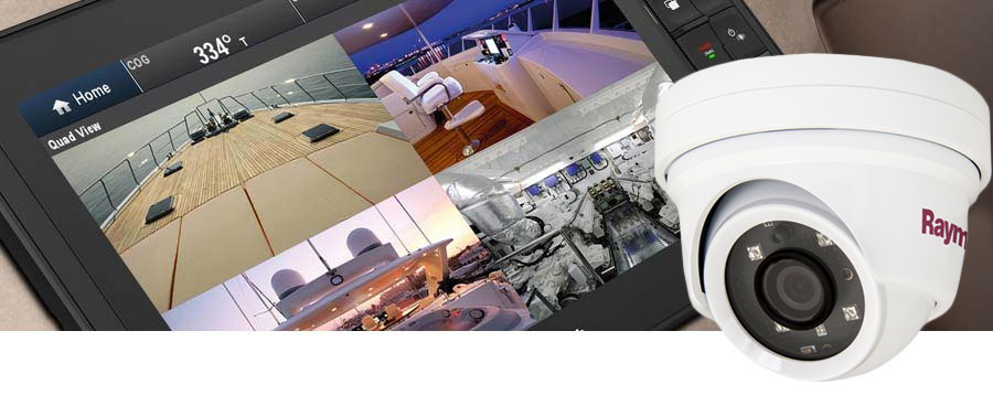 Raymarine CAM220 IP marinecamera Dag & nacht-netwerk-domecamera, foto 3 van 4