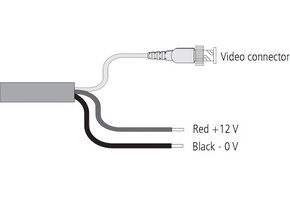 Raymarine CCTV voedingadapterkabel