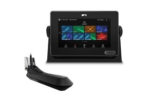 Raymarine AXIOM+7 RV , 7" Multifunctioneel display met geïntegreerde RealVision 3D, 600W sonarmodule, RV-100 spiegeltransducer