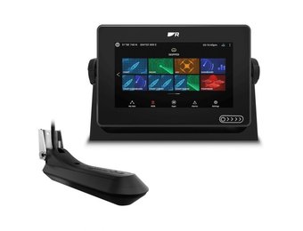 Raymarine AXIOM+9 RV , 9" Multifunctioneel display met geïntegreerde RealVision 3D, 600W sonarmodule, RV-100 spiegeltransducer