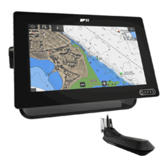 Raymarine AXIOM+9 RV , 9" Multifunctioneel display met geïntegreerde RealVision 3D, 600W sonarmodule, RV-100 spiegeltransducer