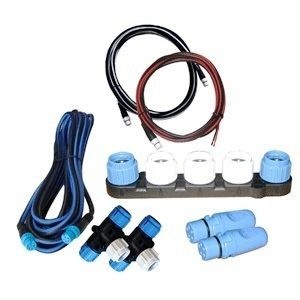 Raymarine Evolution Kabelset (2x T-connector, 2x terminator, 1x 5-weg connector, 1x backbone 5 mtr, 1x spur 1 mtr, 1x voeding bb)