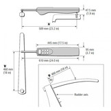 Raymarine ST2000+ helmstok stuurautomaat