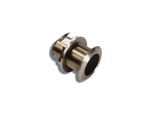 Raymarine B60 Bronzen Low Profile ThruHull diepte transducer, 8-15° hoek. 600W, incl. 9mtr kabel