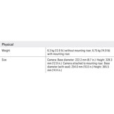 Raymarine M300C Gestabiliseerde IP daglichtcamera met Pan, Tilt en 30X optische zoom