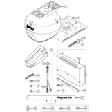 Raymarine 4 kW Magnum met array van 122 cm en RayNet-radarkabel van 15 m