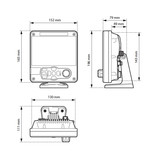 Raymarine AIS4000 AIS klasse A SOLAS V transponder bundel, incl GNSS antenne, voedingskabel, datakabels en adapterkabel MicroC-Spur
