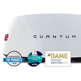 Raymarine Quantum Q24C 45 cm radar met 10mtr voedingskabel en 10mtr datakabel
