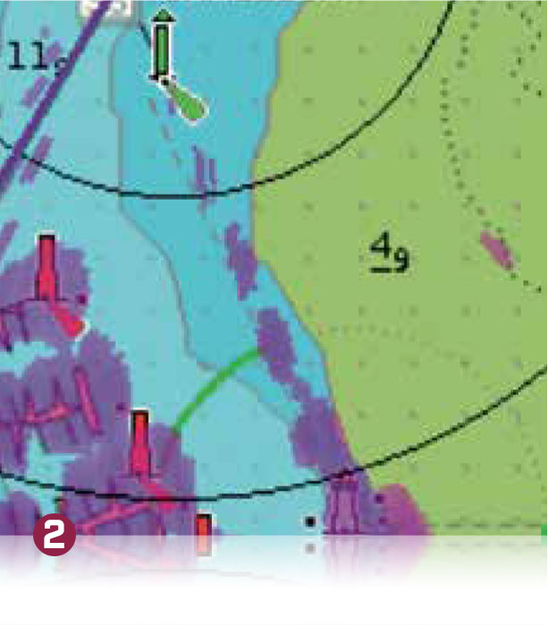 Raymarine Quantum Q24C 45 cm radar met 10mtr voedingskabel en 10mtr datakabel, foto 3 van 6
