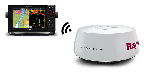 Raymarine Quantum Q24C 45 cm radar met 10mtr voedingskabel, foto 2 van 2