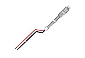 Raymarine Quantum voedingskabel 10mtr, blanke ader-einden