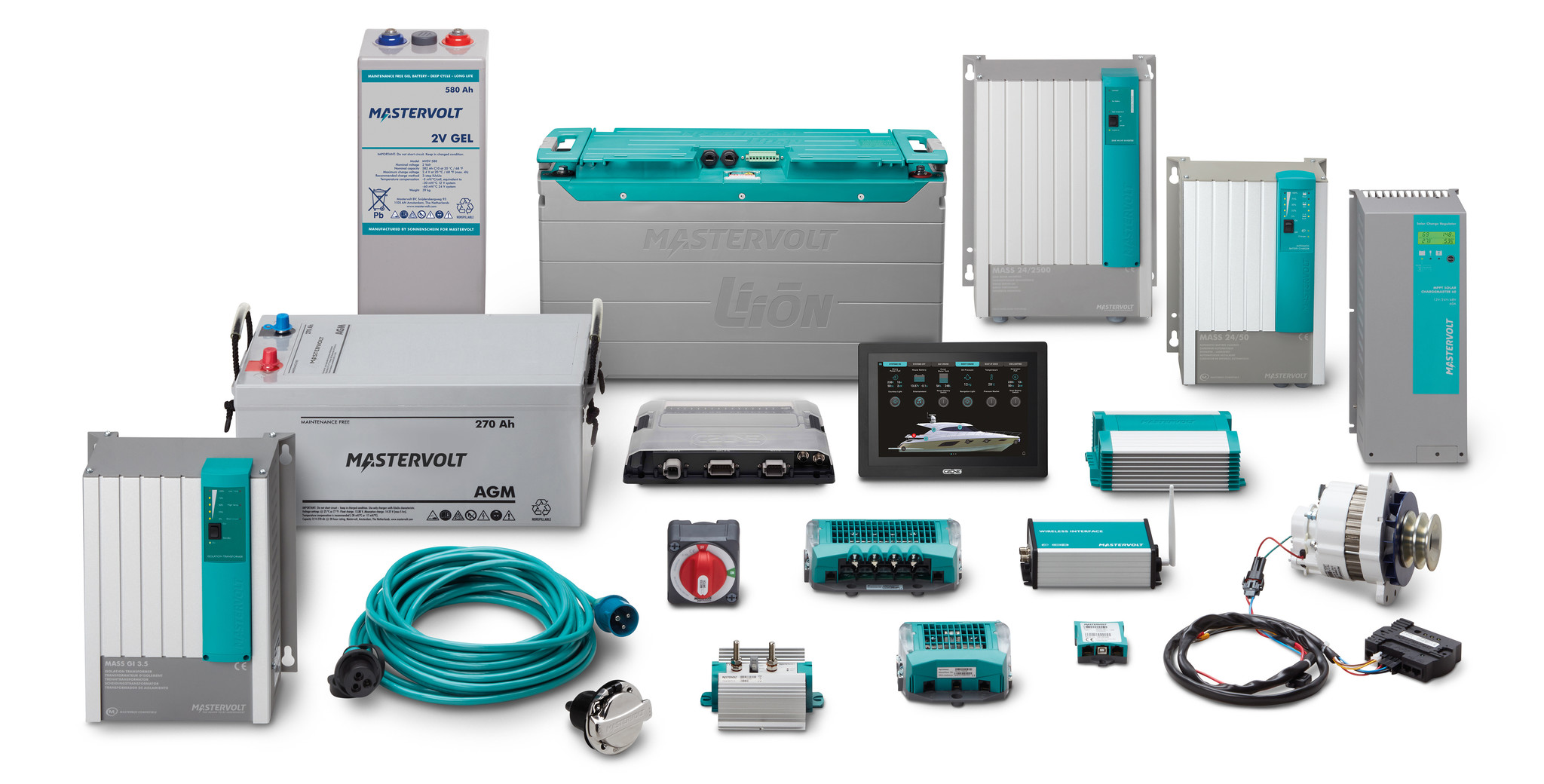 Mastervolt Alpha Alternator incl. Alpha Pro III cr