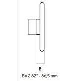 Ultraflex Imperiale stuurwiel zwart/rvs 350mm