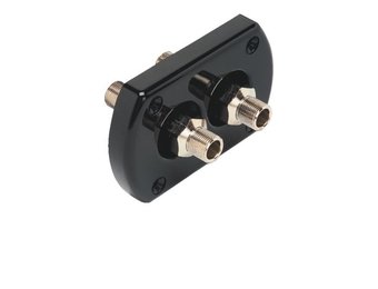 Ultraflex Dekdoorvoer dubbel R9 met fittingen zwart